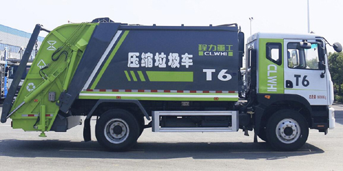 程力重工牌CLH5180ZYSD6型壓縮式垃圾車(chē)